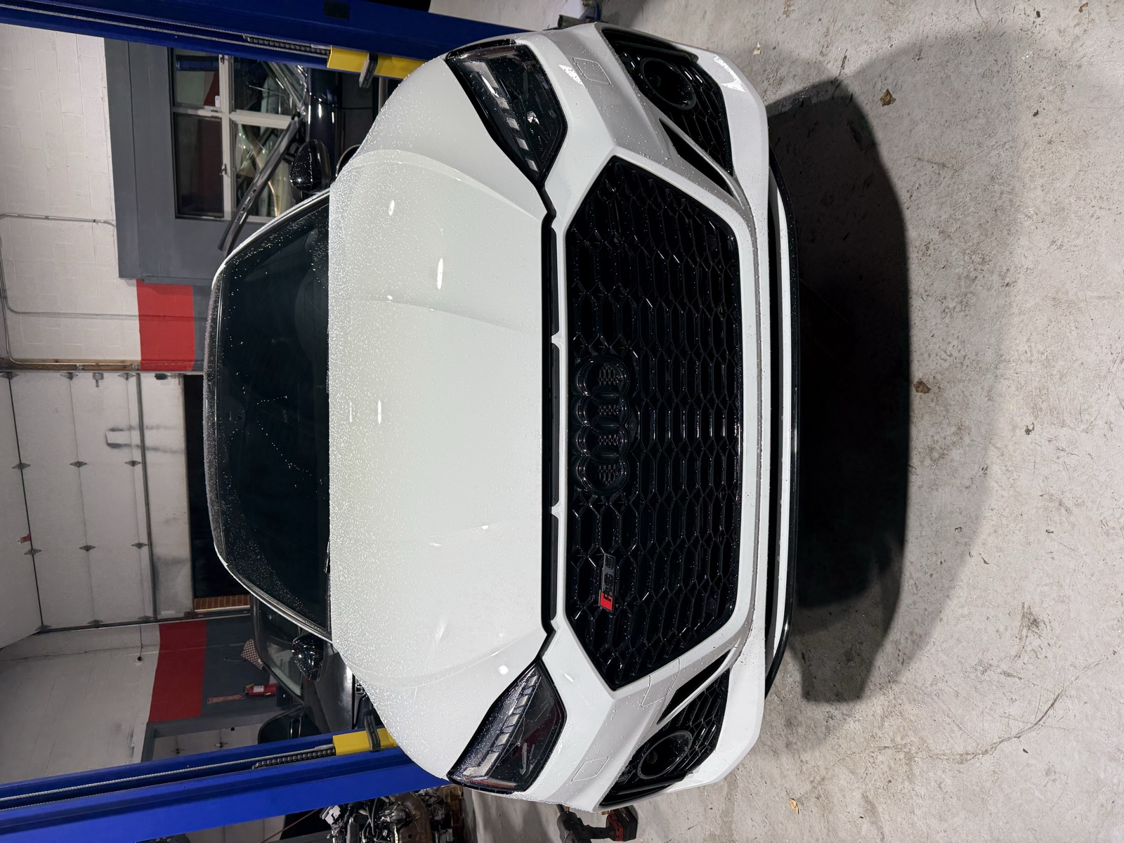 White Audi RS at INF Performance Chicago