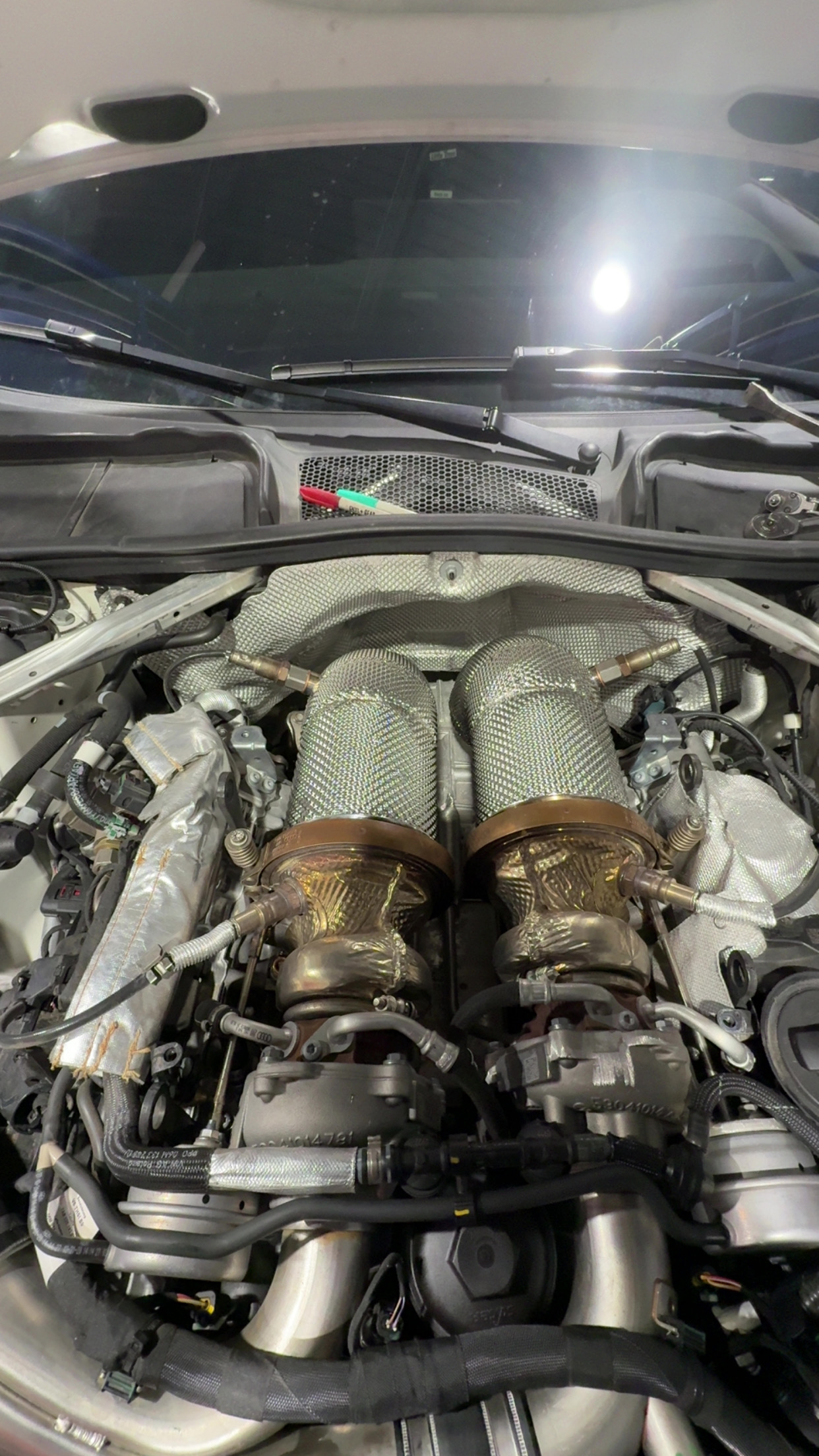 Twin turbo performance engine at INF Performance Chicago